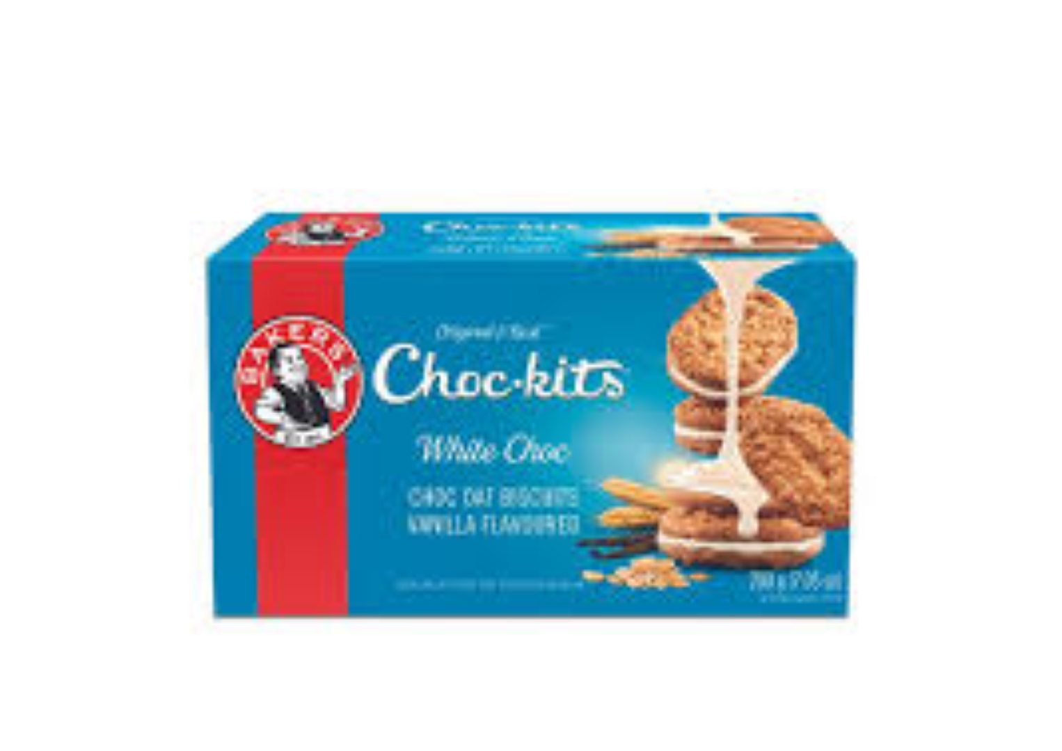 BAKERS CHOC-KITS WHITE 200G